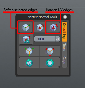 Vertex normal tools